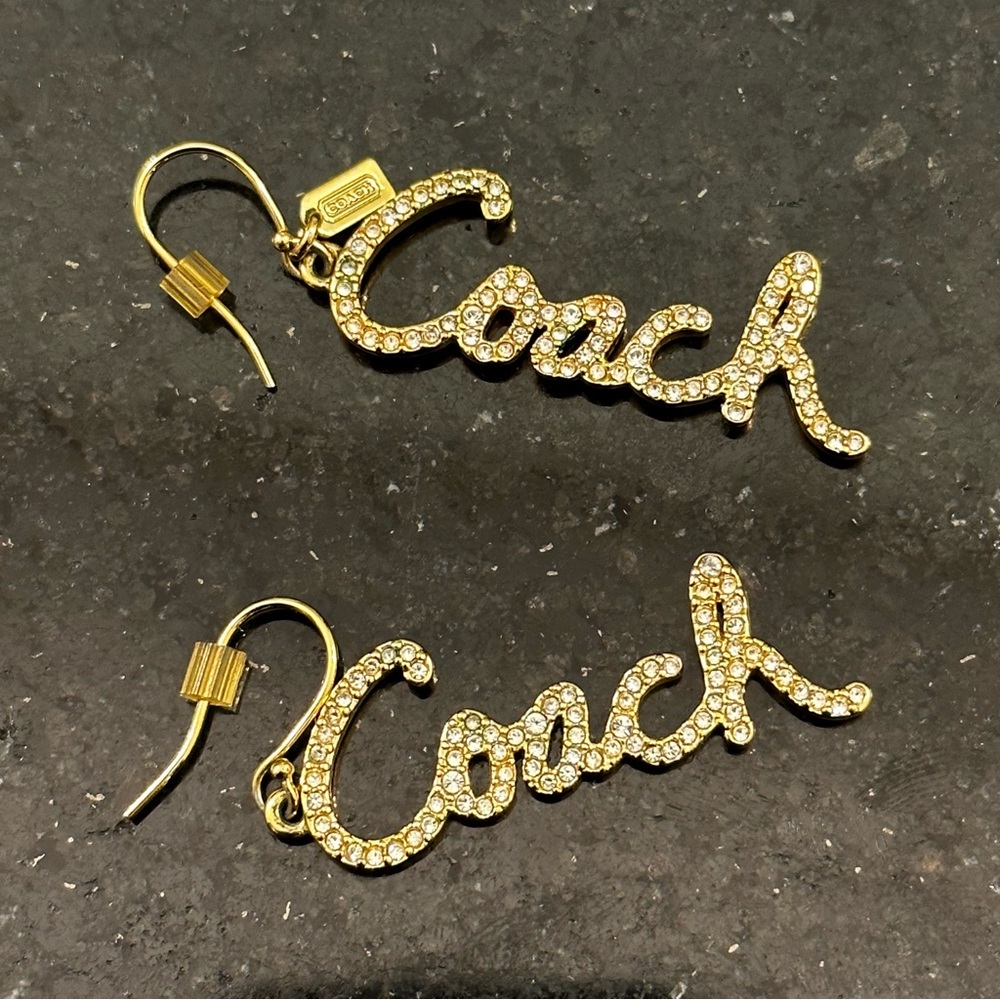 Coach Signature Earrings - Picture 7 of 7